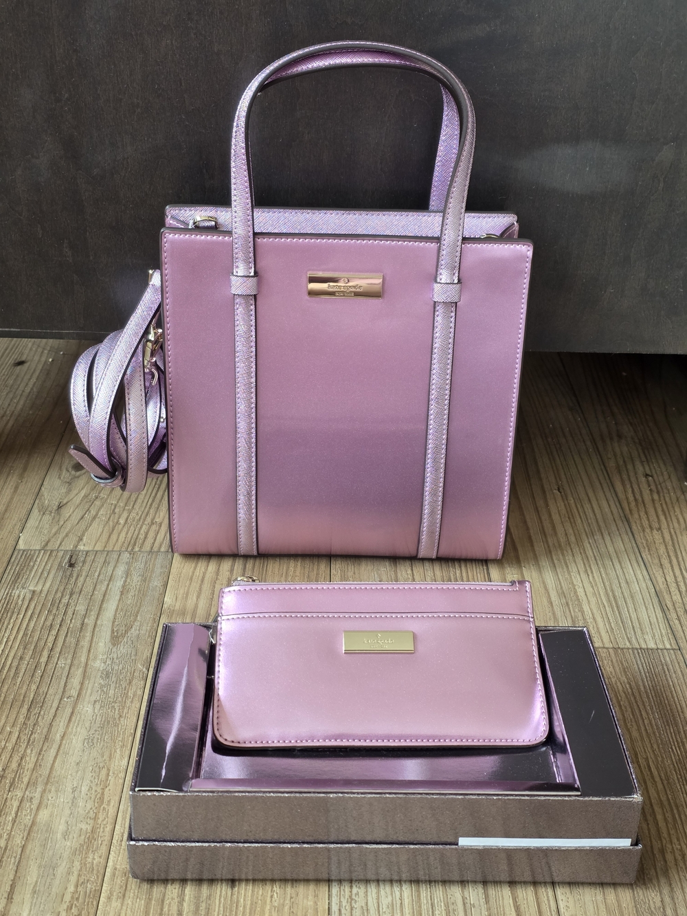 Kate Spade Kenzie Small Tote + Wallet